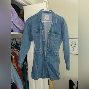 Denim dress
